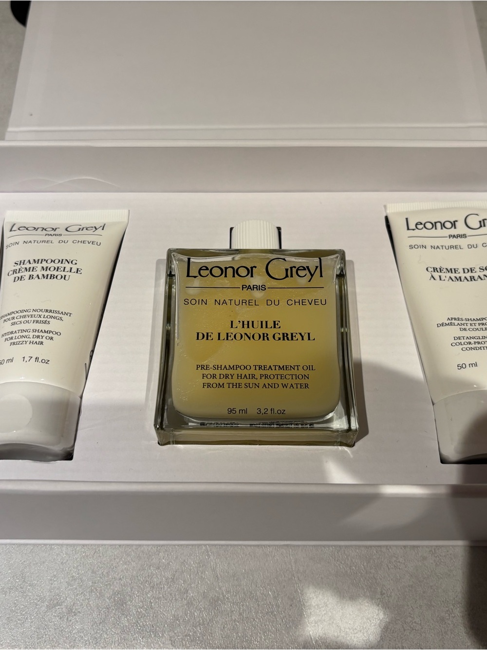 Leonor Greyl luxury hair care set